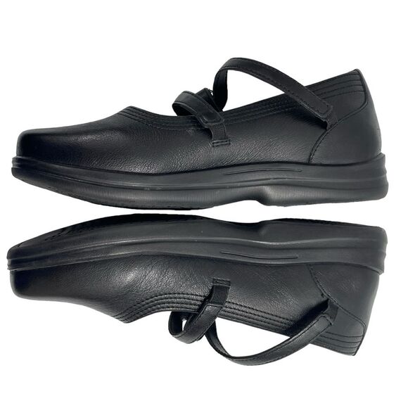 Apex Women's Dress Shoe‎ Petals Janice Mary Jane Black Size 7 X-Wide - Picture 3 of 7